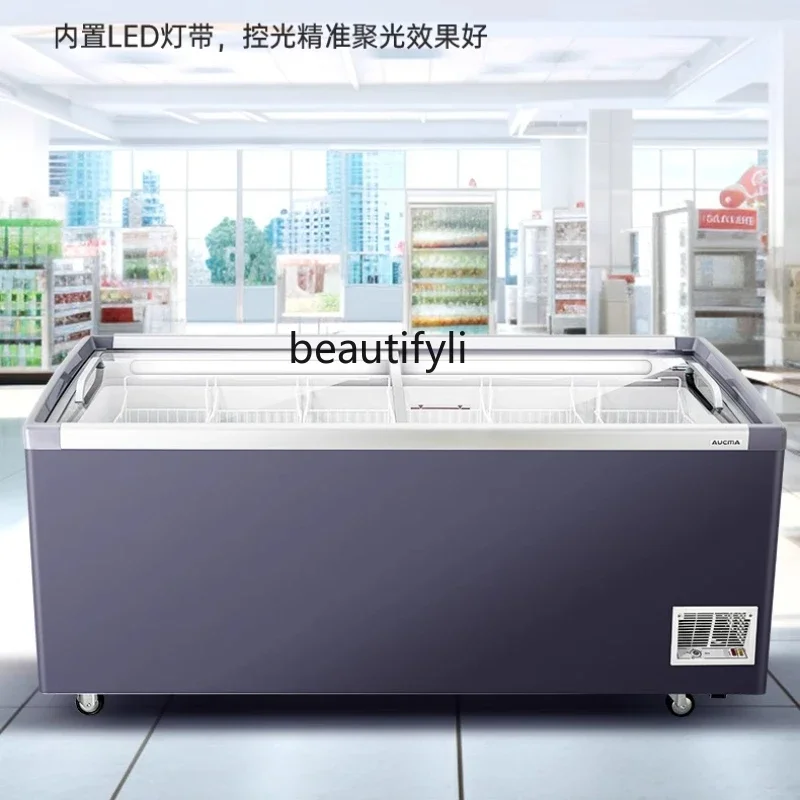 A61 Combination Island Cabinet Ice Cream Cabinet, Ice Cream Cabinet Supermarket Supermarket Premium