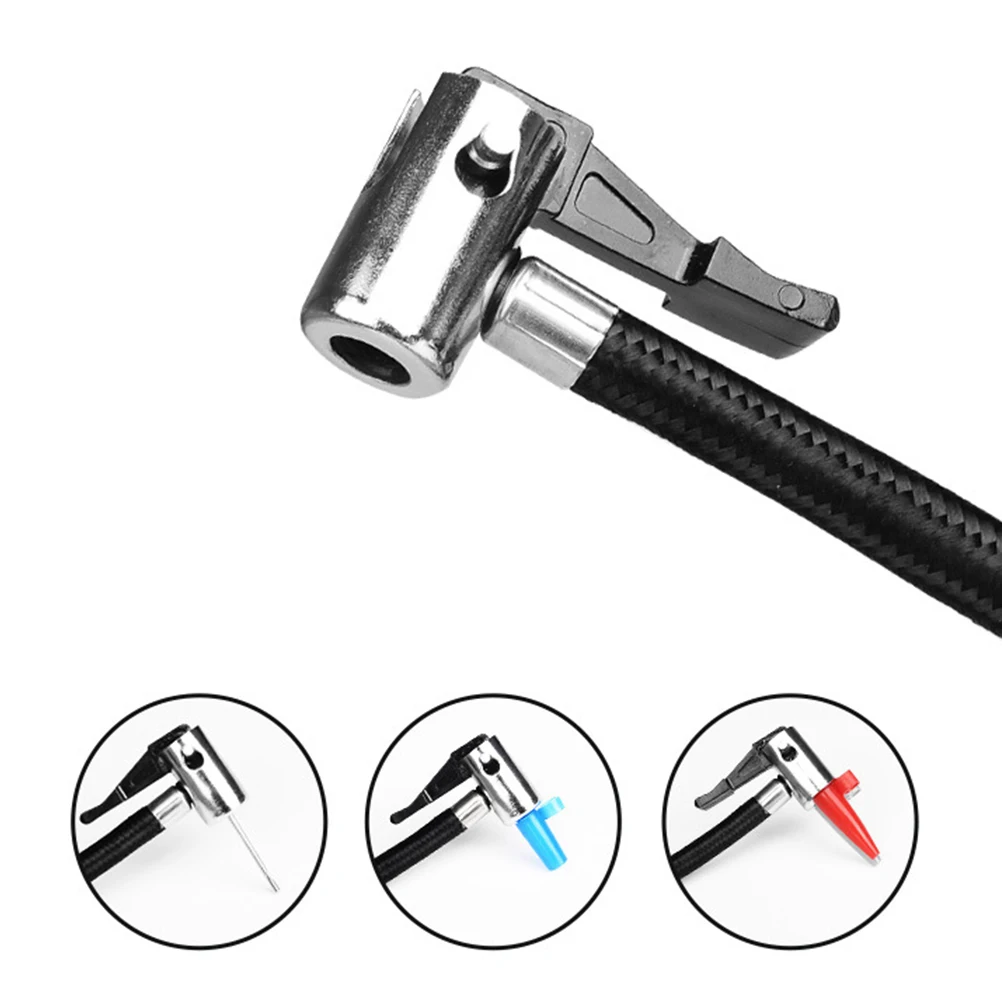 

12V Car Tire Inflator Electric Air Compressor Pump Portable Pressure Gauge for SUV Motorbike Bicycle RV ATV Tires with LED Light