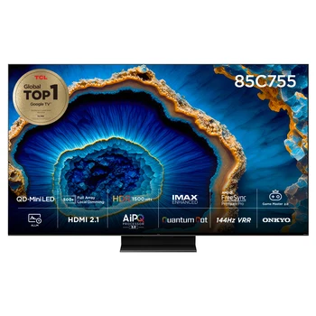 TCL 4K Mini LED 안드로이드12 TV 85C755 216cm · 85인치 · 방문설치