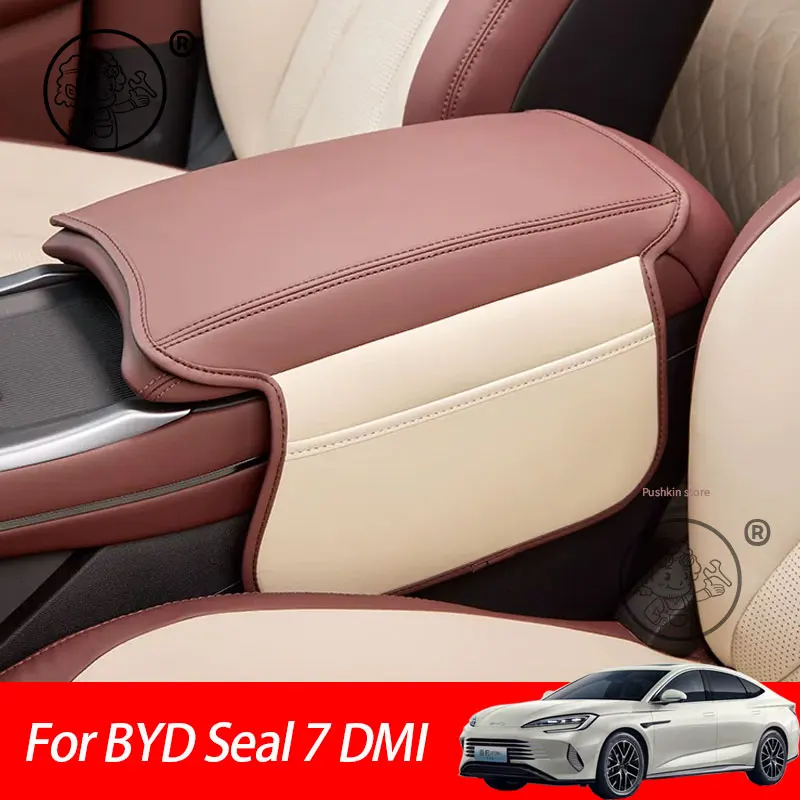 

Для BYD Seal 7 DMI SEAL 07 DMI 2025 2026: Накладка-увеличитель для центральной консоли, модифицированные аксессуары для хранения в салоне