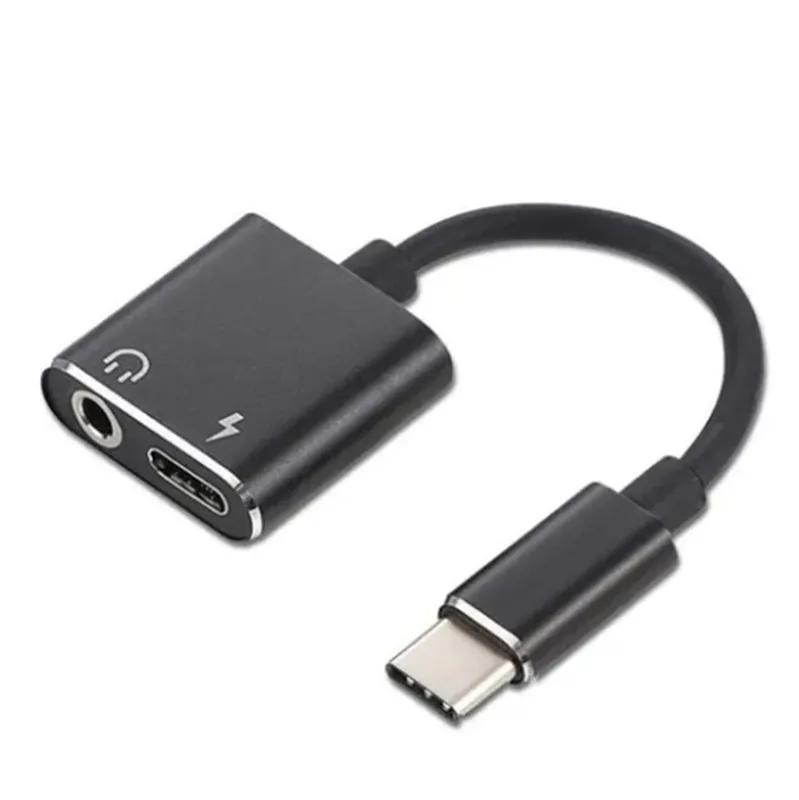 USB Adapter Cable Tip-C Output Dual Charge Fone P2 Good