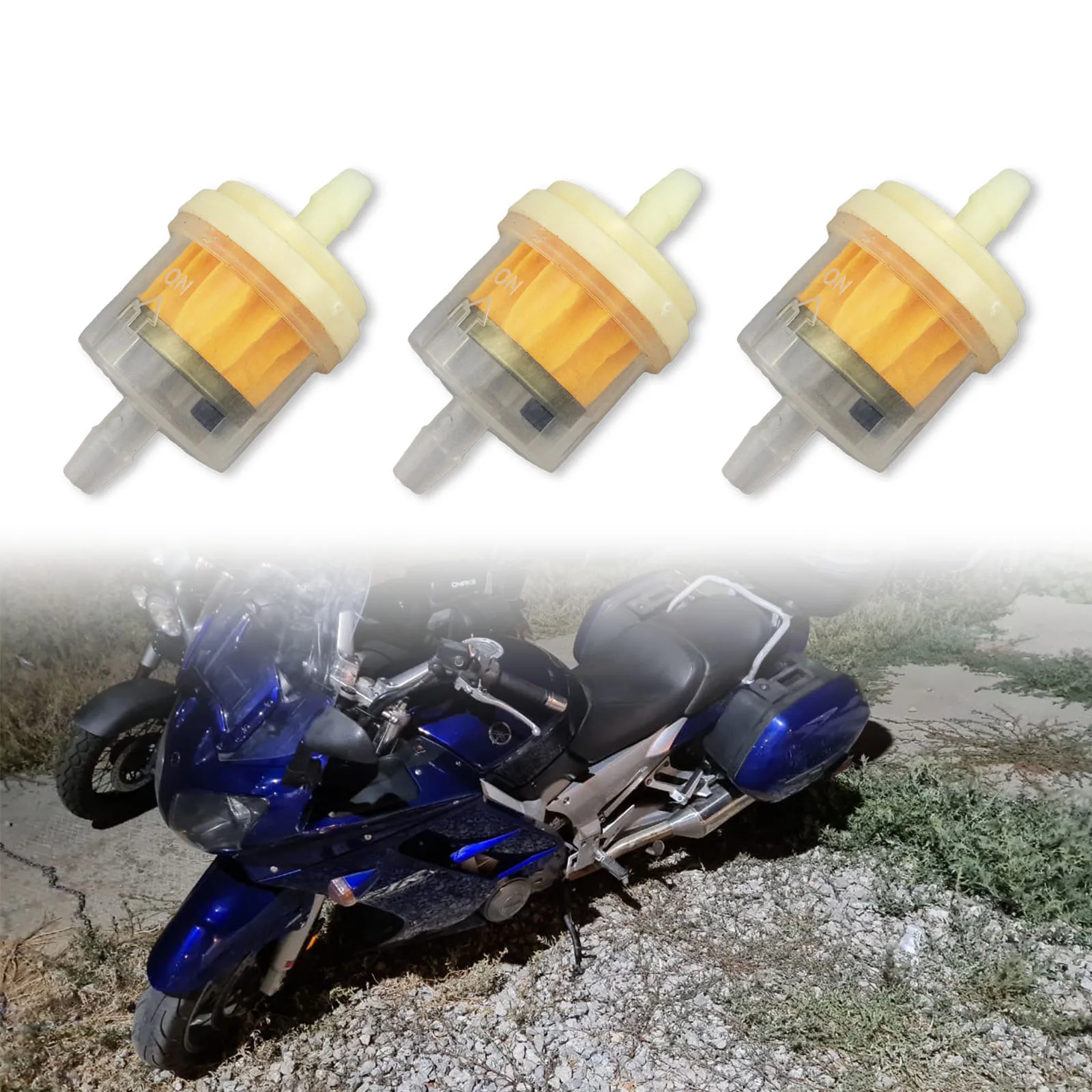 

3/5/10 pcs Oil Filter for Scooter Motorcycle Motorbike Motor Filters Moped Go Kart Accessories Petrol Gas Gasoline Liquid Fuel