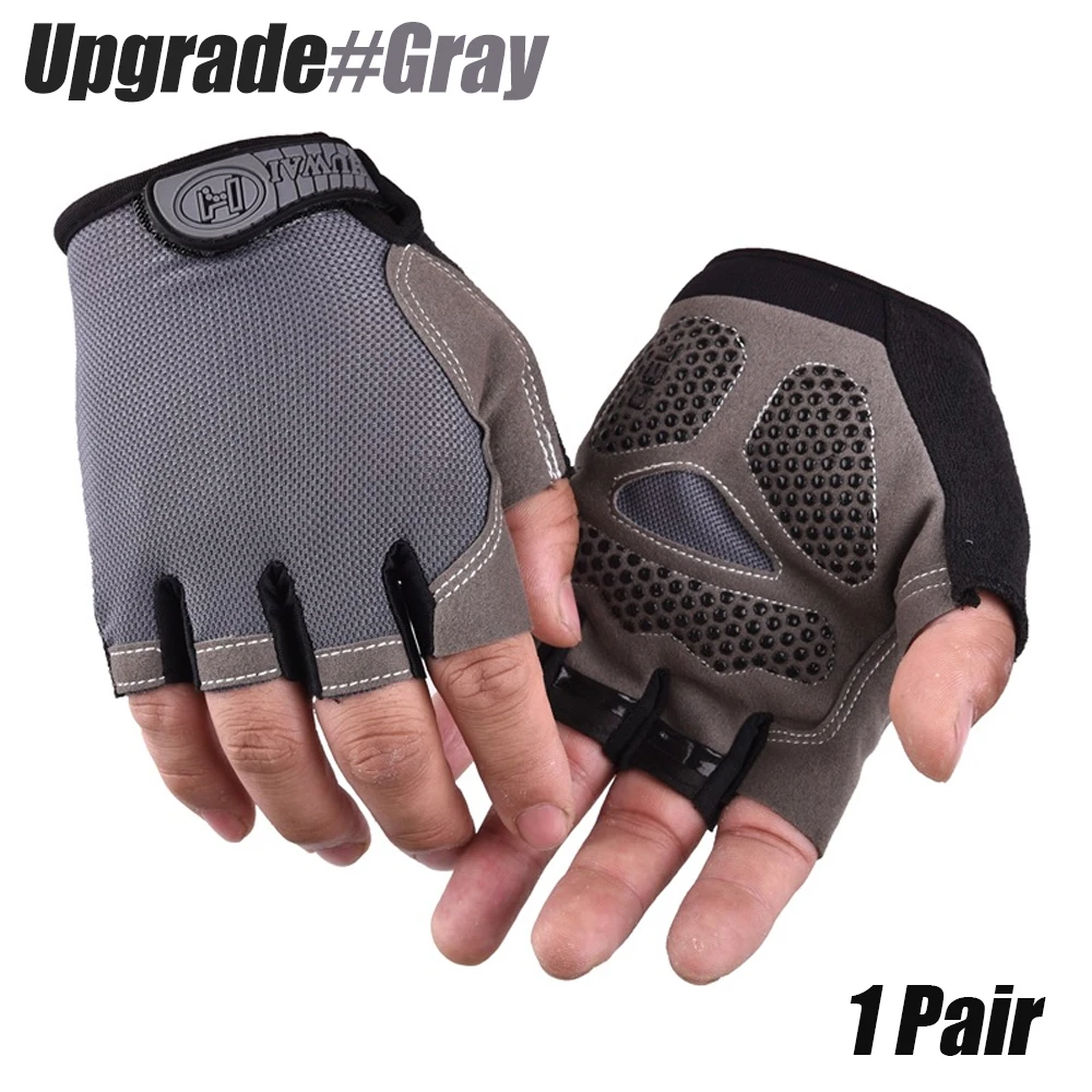 

1Pair Mens Cycling Gloves,Breathable MTB Bicycle Gloves,Gel Padded Road Biking Gloves,Anti-slip Road Motorcycle Gloves