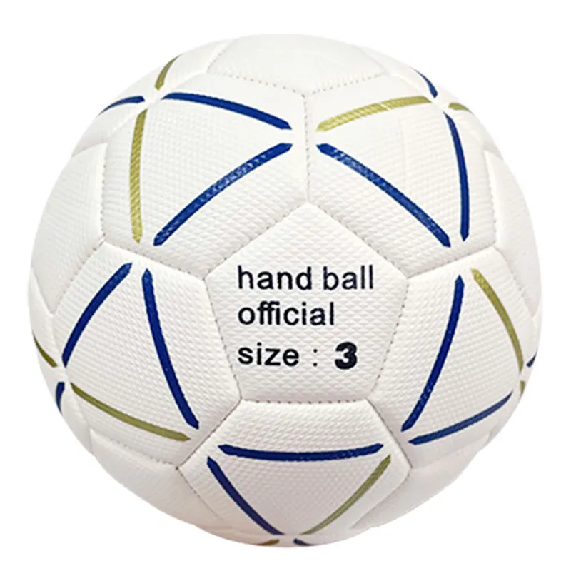 Balonmano inflable de competición 1/2/3PU, balonmano resistente al desgaste para entrenamiento en interiores