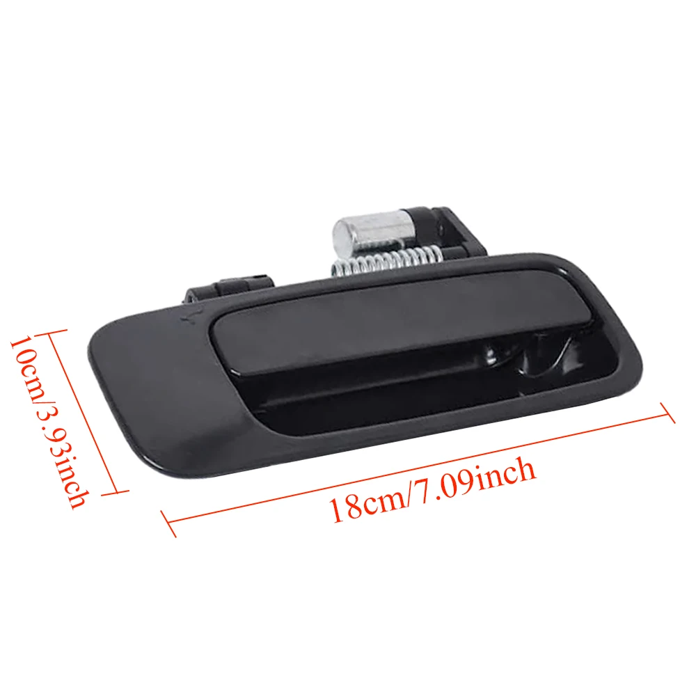 Car Outside Exterior Door Handle Rear Left/Right Side Black For Toyota Camry 1997 1998 1999 2000 2001 69240-33030 69230-33030