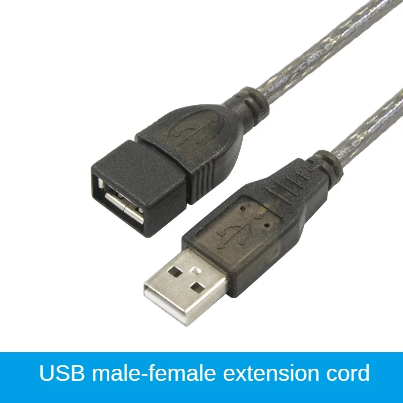 USB Extension Cable 1m/2m/3m/5m/8m/10m/20m/30m USB 2.0 Extension Cable with Signal Amplifier Camera Data Lengthened Cable