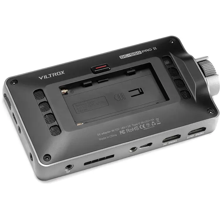 Viltrox DC-550 Pro II カメラモニター 4K60Hz 1400nit 5.5インチ LCD