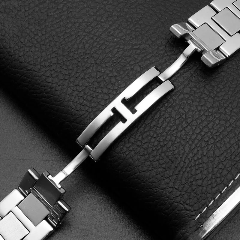 High quality stainless Steel bracelet for Car-tier TANK solo wristband  men and lady watchband 16mm 17.5mm 20mm 23mm silvery