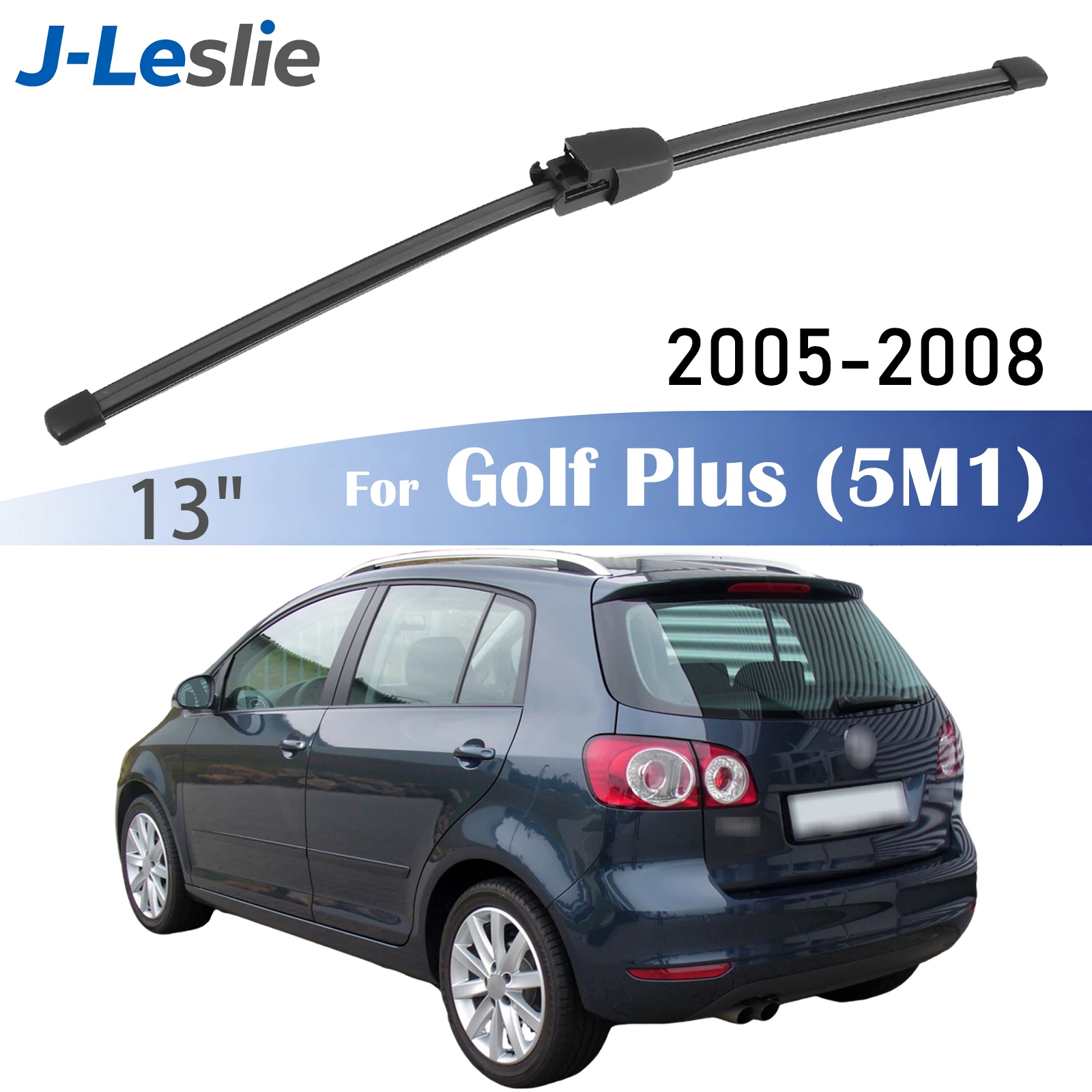 13-Zoll-Heckwischerblatt für VW Golf Plus 5M1 2005-2008 Windschutzscheibenwischer Fensterreinigungsbürsten Zubehör scheibenwischer Hinten Heckwischerarm