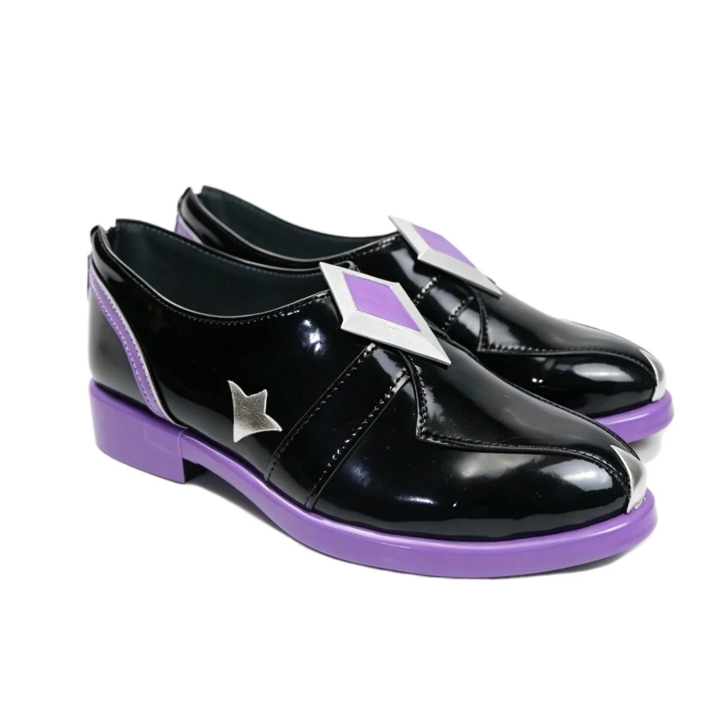Regrator Pantalone Cosplay Shoes Game Genshin Impact Cosplay Props Halloween Party Boots PU Leahter Shoes Big Size Custom Made