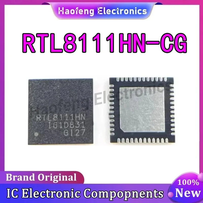 5piece/LOT 100% New RTL8111HN-CG RTL8111HN QFN-48 Chipset