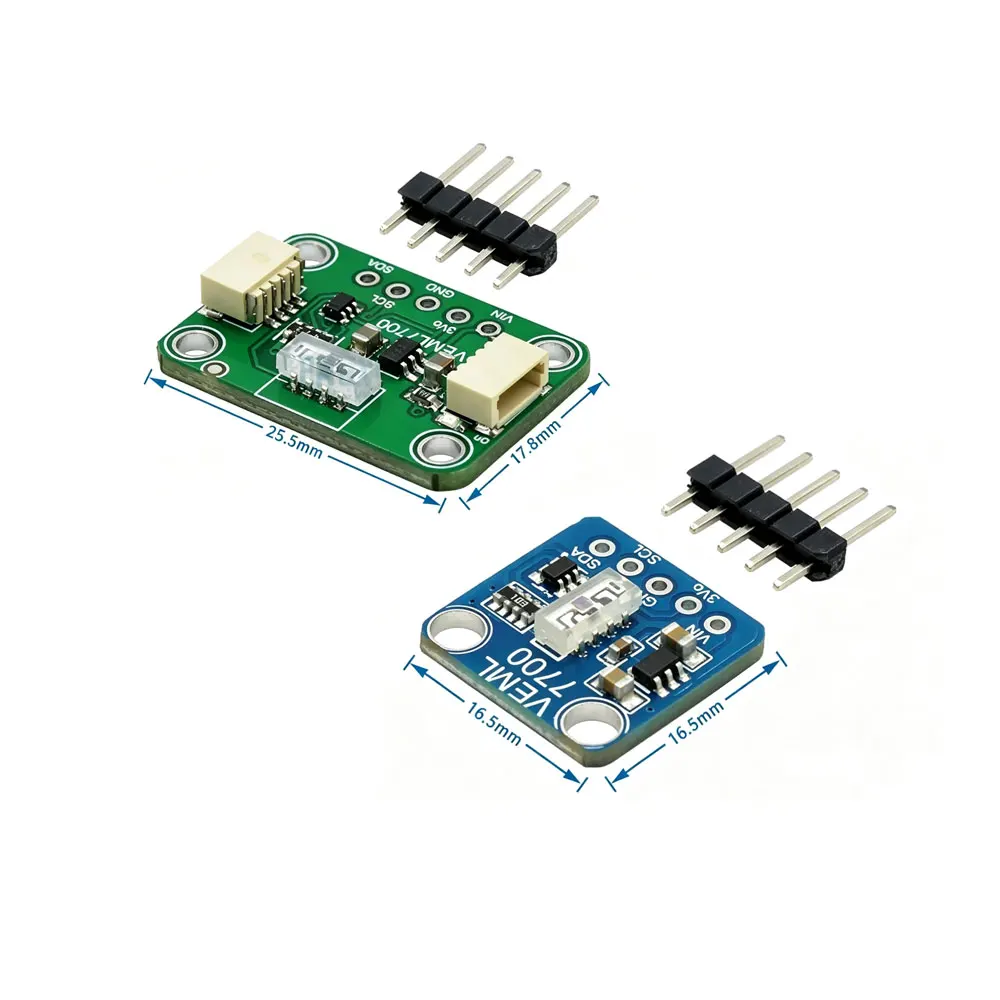 VEML7700 Ambient Light Sensor Module 120k 16 bits Lux Light measuring Sensor Board 3.3V 5V I2C IIC Interface for Arduino