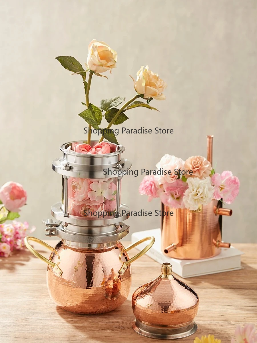 Essential Oil Distiller for Herbal Extraction, Small Essential Oil Distiller