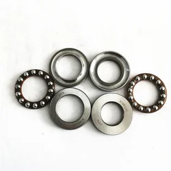 Motorcycle YBR125 XTZ125 YB125 JYM125 5VL pressure ball bearing moto direction column bearing for Yamaha 125cc YBR XTZ JYM 125