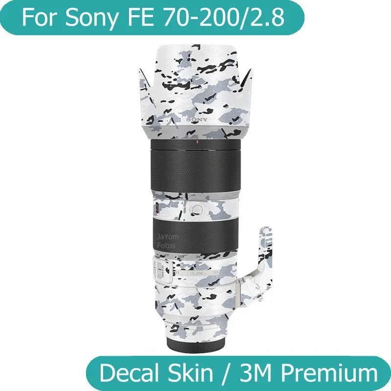 FE 70-200 2,8 наклейка на кожу, виниловая пленка, защитная наклейка для объектива, защитное покрытие для Sony 70-200 мм F2.8 GM OSS SEL70200GM