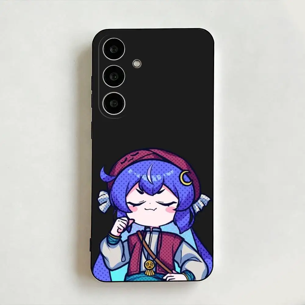 Otomachi Una Cute Phone Case For Samsung Galaxy A73,A72,A71,A70,A53,A52,Cover Others Soft Black Shell ll