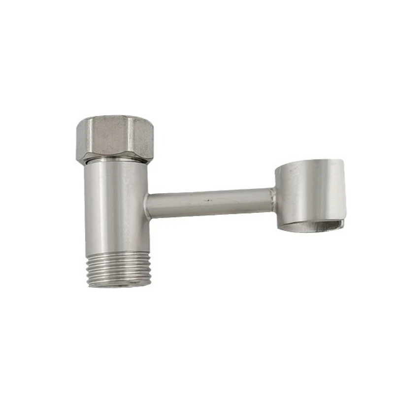 Handheld Shower Head Holder 360 Degree Rotate Spray Gun Bracket Toilet Bidet Sprayer Base Support Bathroom Accessories 1/2Inch