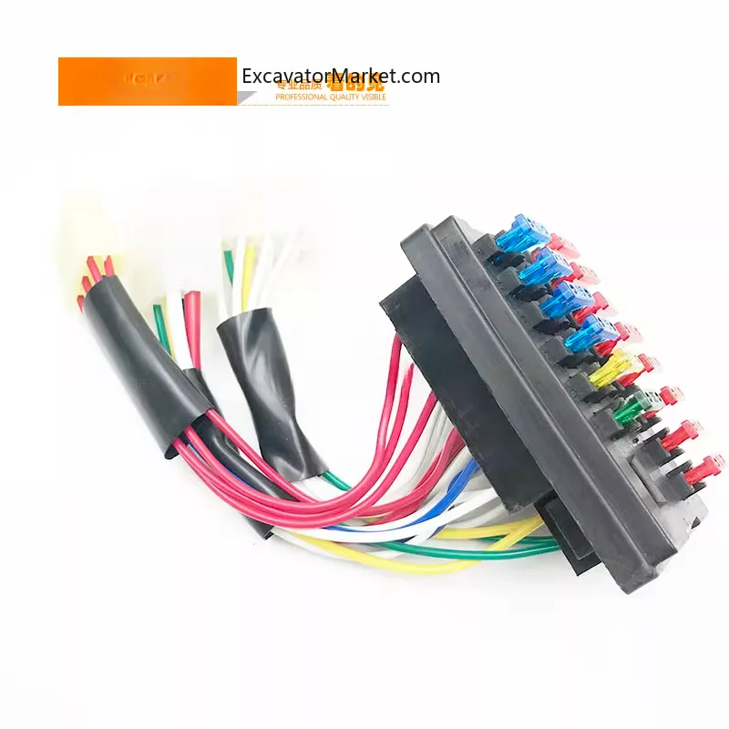 For Doosan Daewoo Dh Dx55/60/220/225/300/-5-7-9 Fuse Box Assembly Wiring Harness Excavator Accessories High Quality