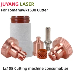 W03X0893-60A Plasma Electrode Nozzle Retaining Cap for LC105 Plasma Torch Tomahawk 1538 plasma cutter