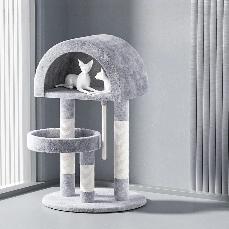 

Cat nest, cat climbing frame, cat tree, integrated cat grabbing board, large cat, small cat in winter, without occupying