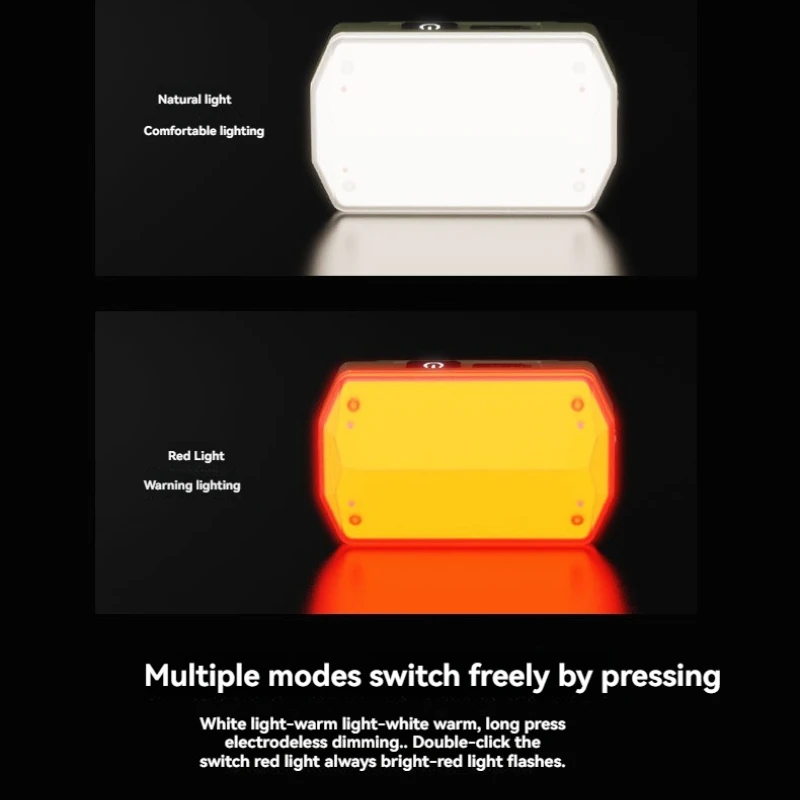 LED Camping Tent Light Rechargeable Searchlight High Power Outdoor Emergency Lighting Waterproof Portable Hanging Night Lamps