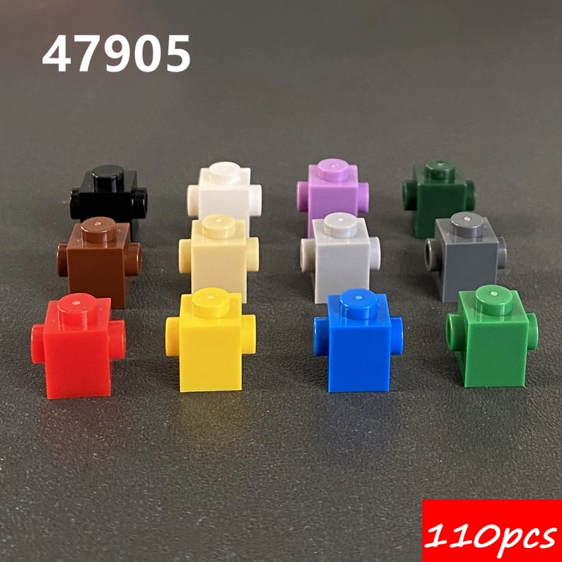 

110PCS High-Tech Assemble Particle 47905 1x1 Board Building Blocks Kit Part Idea DIY Toys For Children Birthday Gifts