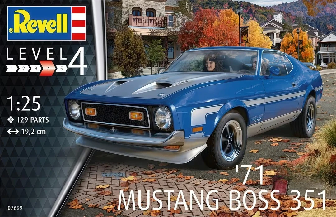 

Комплект пластиковой сборки Revell 07699 '71 Mustang Boss 351 1/25
