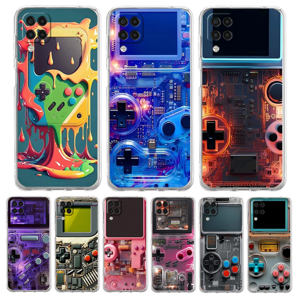 Recreational Machines Phone Case for Samsung Galaxy A13 A22 A32 A52 A53 A72 A51 A71 A11 A31 A21S 5G Transparent Silicone Shell