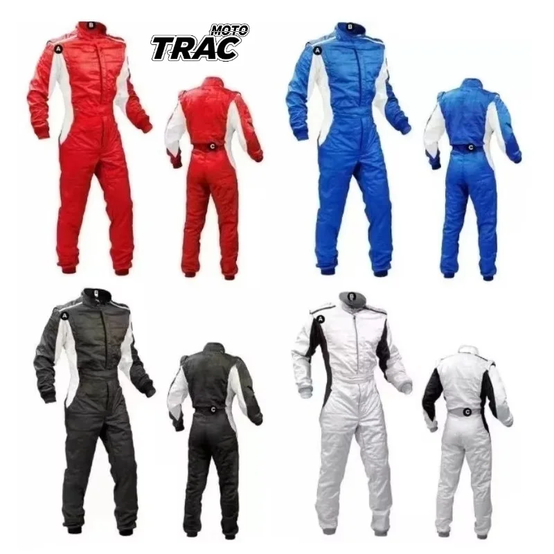 Adult Professional Karting Suit Waterproof Car Motorbike Motocross Racing Club Exercise Clothing Set Overalls 오토바이 슈트
