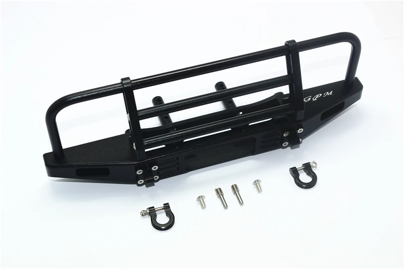 GPM 1/10 TRX4 DEFENDER TRAIL CRAWLER-82056-4 For ALUMINUM ADJUSTABLE FRONT BRUSHGUARD BUMPER