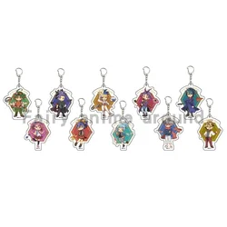 Game Yu-Gi-Oh! ARC-V Keychain Doll Anime YuGiOh Yuya Sakaki Yuto Yugo Yuzu Hiragi Acrylic Keyring Pendant for Gift