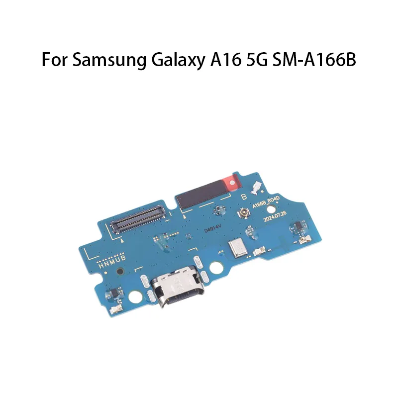 OEM USB Charge Port Jack Dock Connector Charging Board Flex Cable For Samsung Galaxy A16 5G SM-A166B (EU Version)