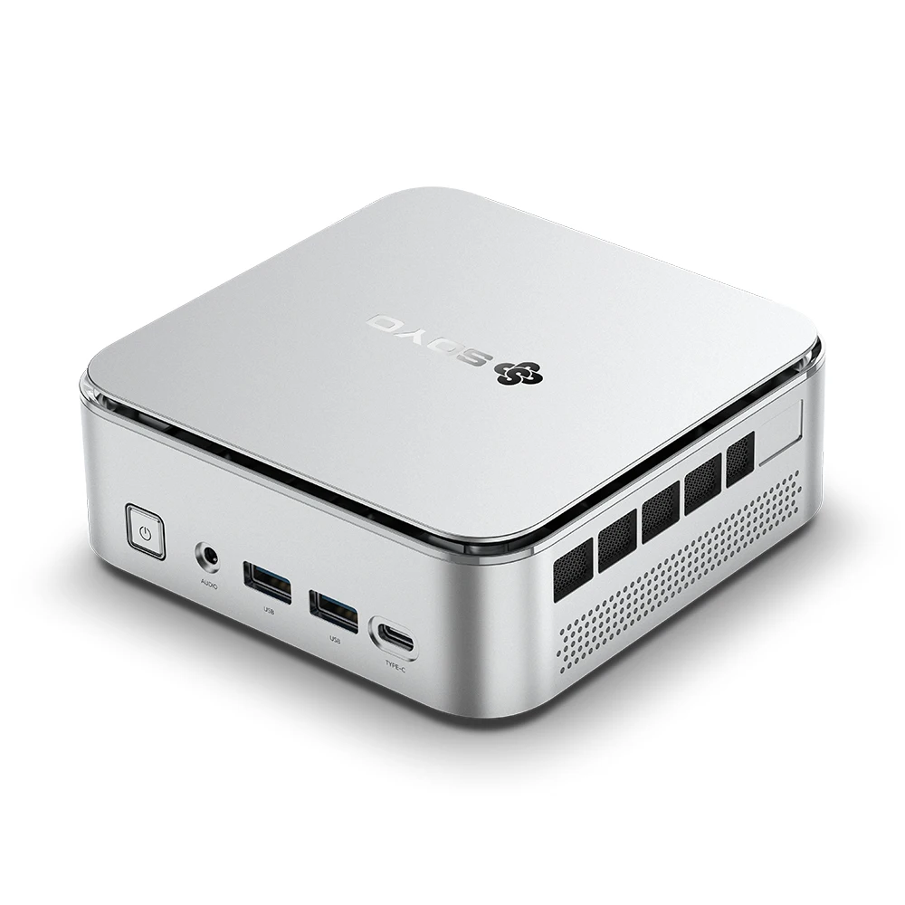 Soyo S4 Plus Mini Pc Amd Ryzen 7 H255 Cpu 24g Ddr5 512Gb Ssd Pcie3