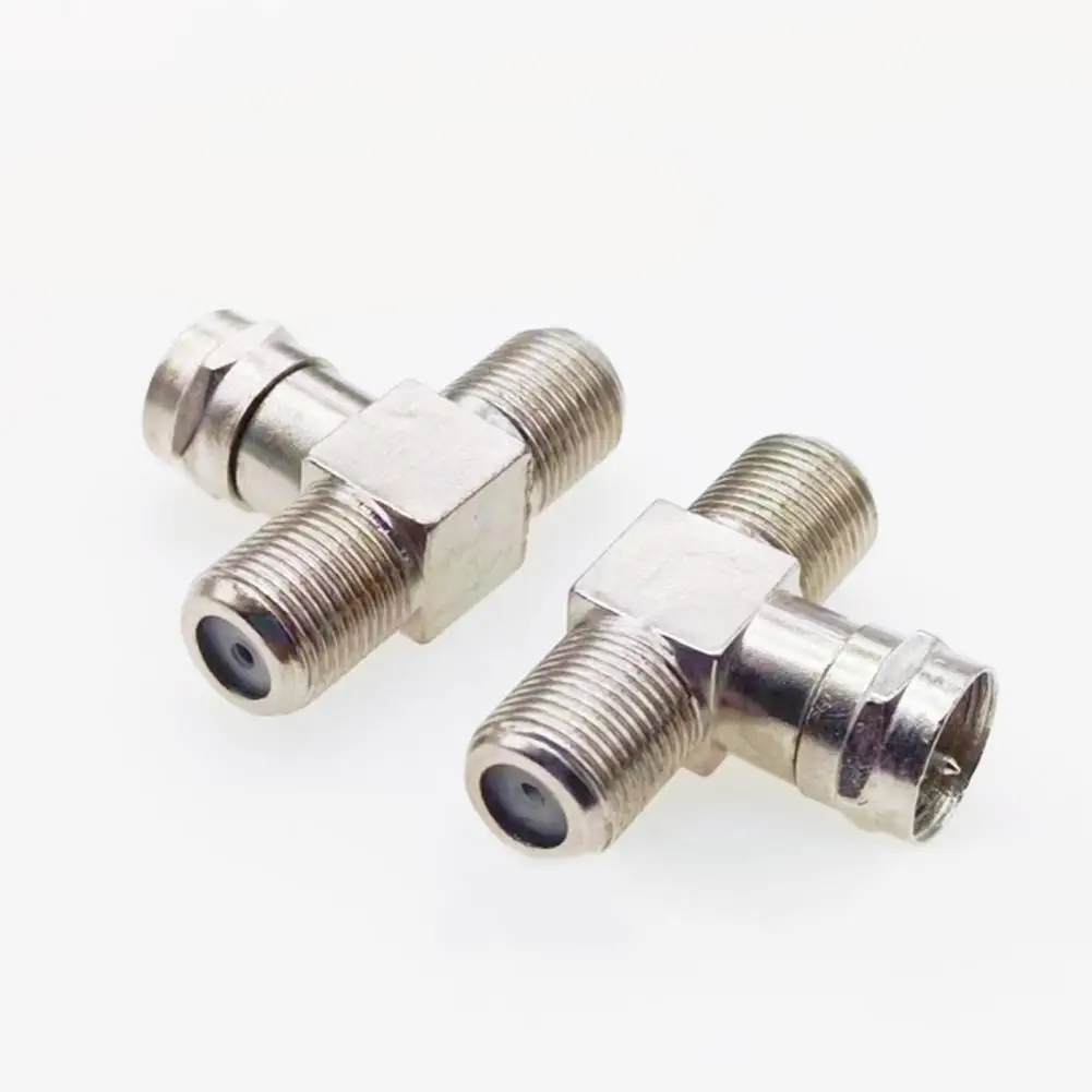 Cable Connector TV Aerial RF Coaxial F Female To TV Socket Plug To Female Male R2N6