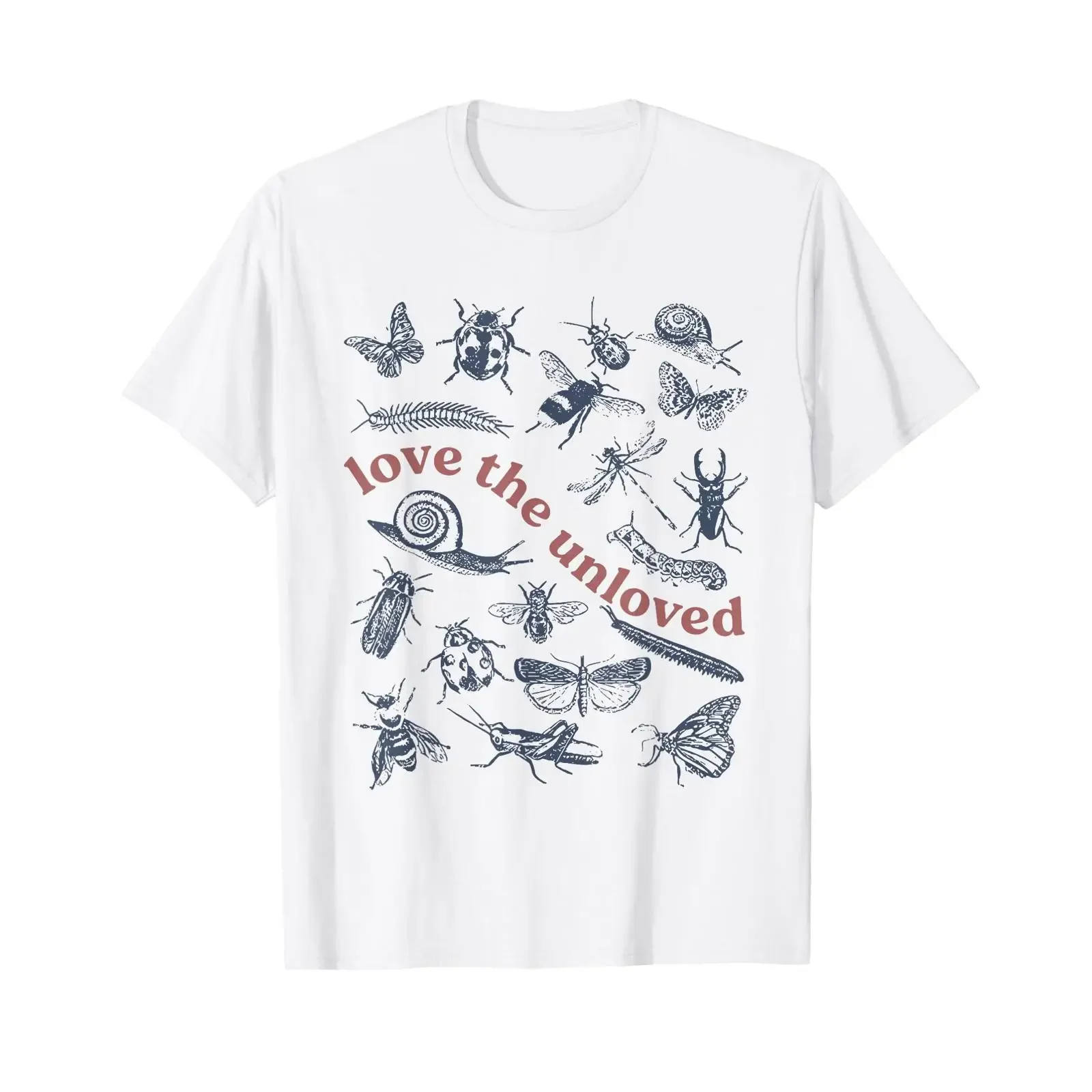 Love The Unloved Bugs Insect Entomology Entomologist Science T Shirt vintage Washed fashion Unisex streetwear