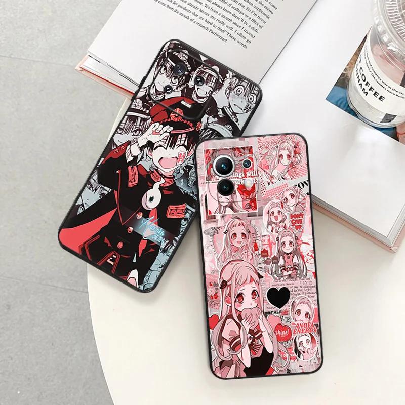 Anti-Drop Soft Phone Case For Xiaomi 12T 12X 13Lite Redmi Note 12 4G 5G 12s 13 Pro 12c 13c Anime Jibaku Shounen Hanako-kun Cover