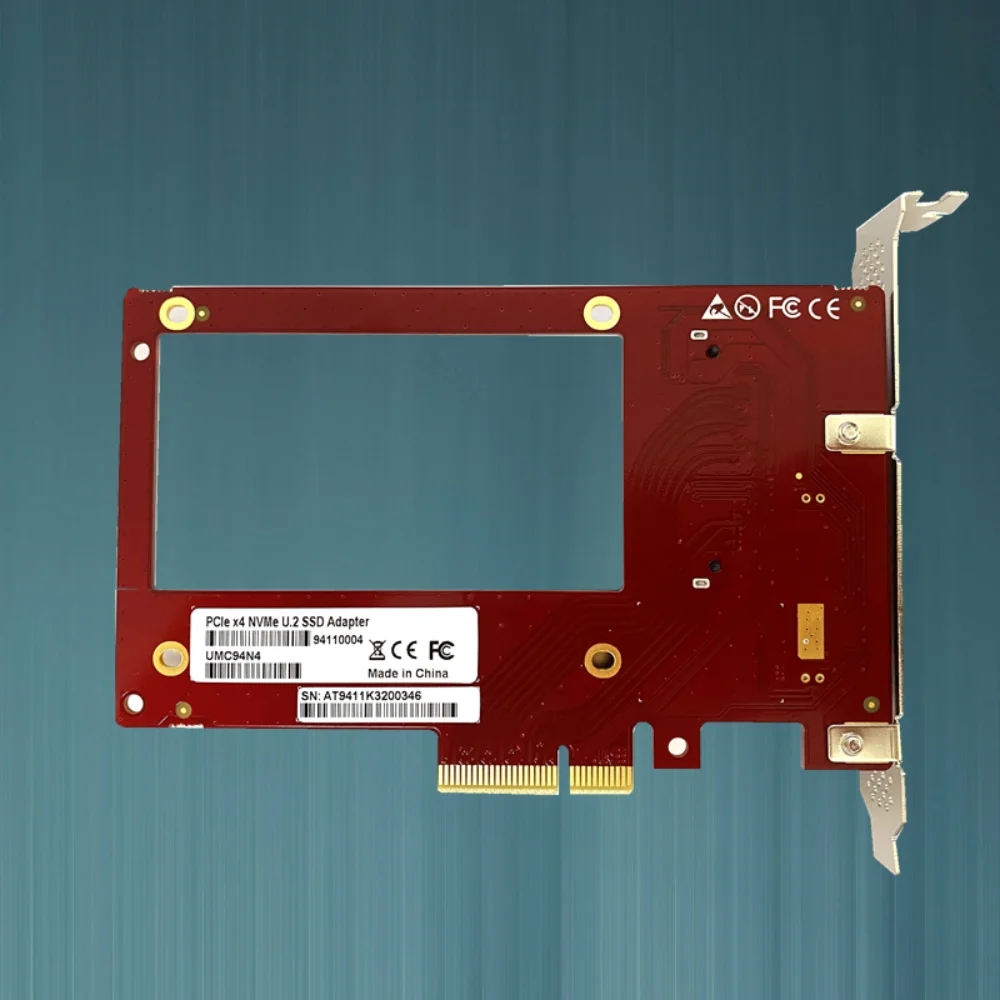 2.5-inch NVMe U.2 SSD hard drive SF8639 interface to PCIe 3.0X4 adapter card for Intel 2.5" NVMe U2 SSD