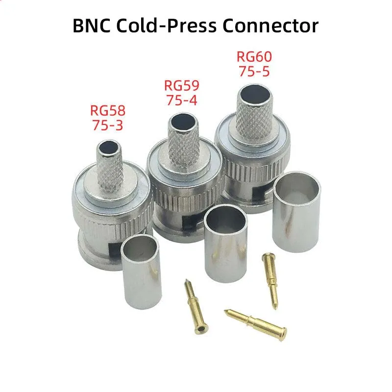 10PCS Bnc Cold-Pres…