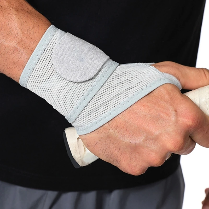 Elastic Wrist Guard Strap For Tennis Badminton High Intensity Training Support 4XBB