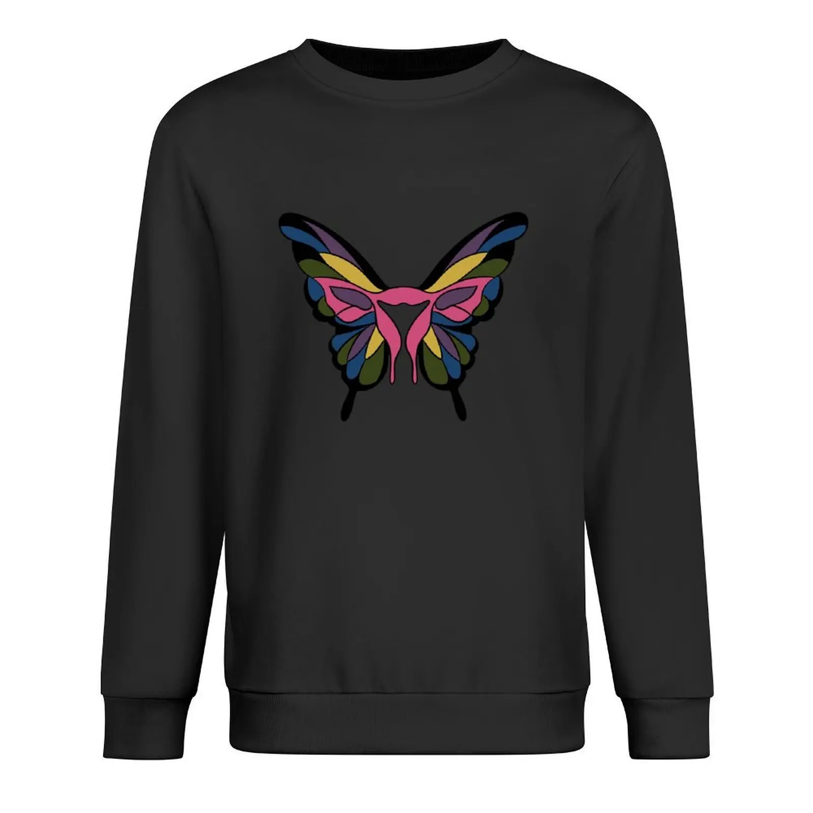 

Butterfly Uterus Pullover men's clothing men's coat fashion men men's sweat-shirt sports sweatshirt man