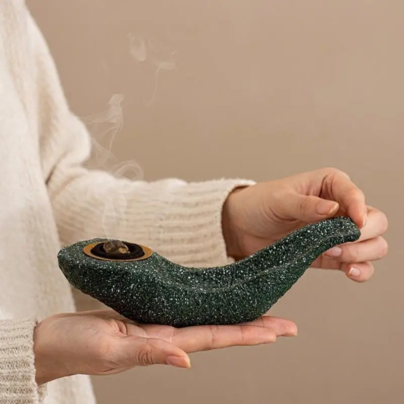 

D0AD Arabic Resins Boats Aromatherapies Burners for Home Decors and Meditations