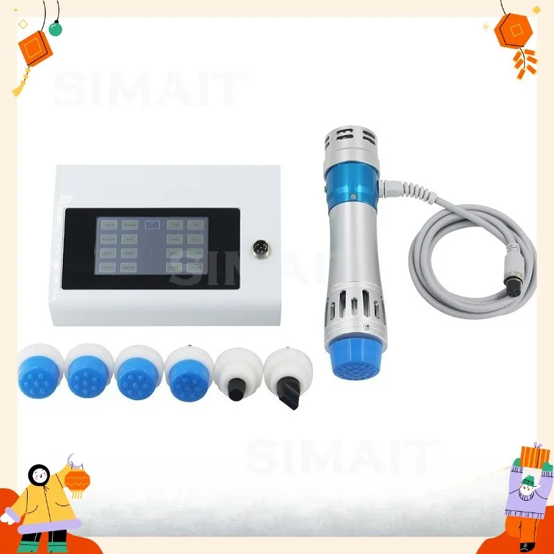 Shock Wave Physiotherapy Instrument Lattice Electromagnetic Focusing External ED Muscle Pain Rehabilitation Health Care Massager