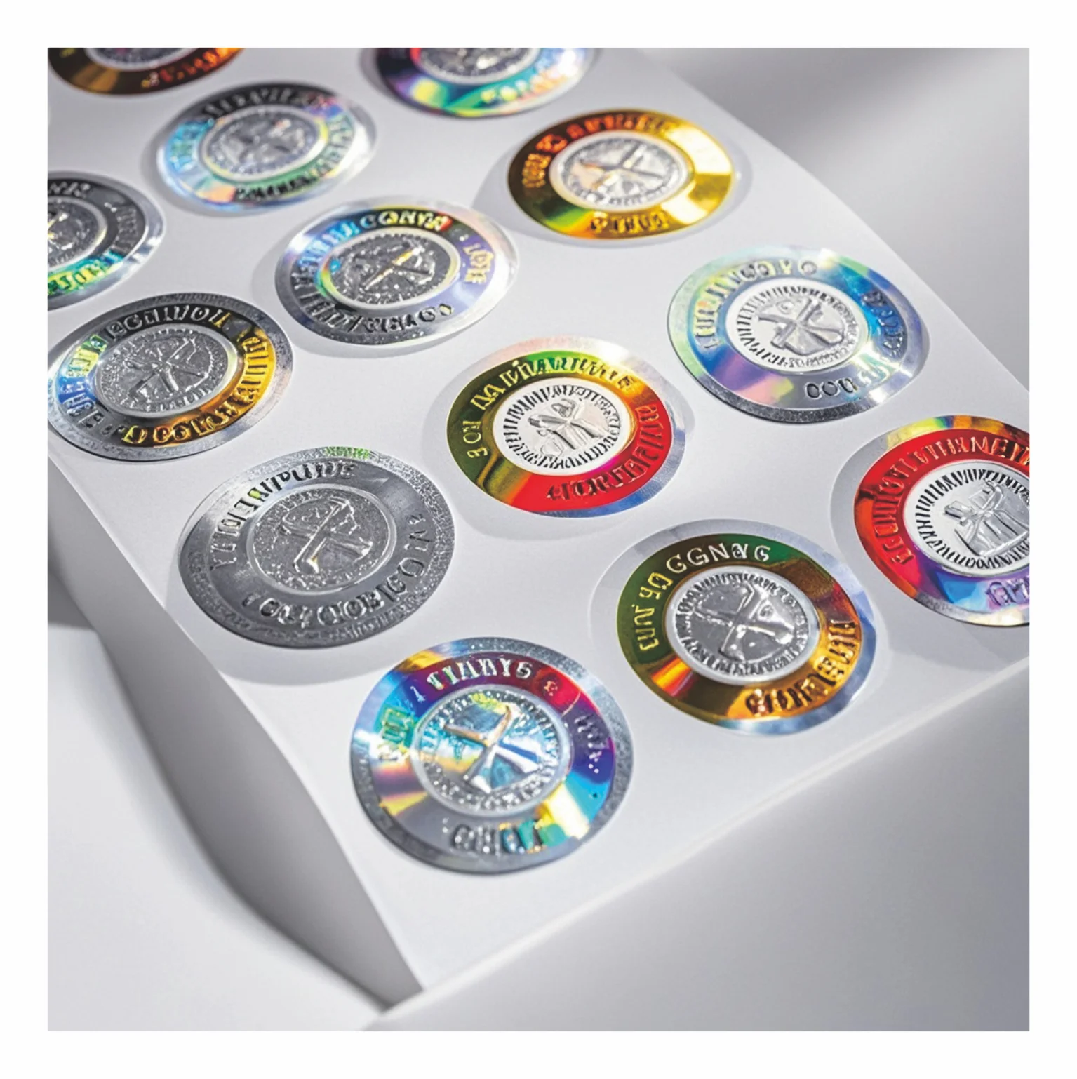 Hot Selling Custom Hot Stamping Hologram Seal Paper Sticker Vinyl Sticker With CE Certificate