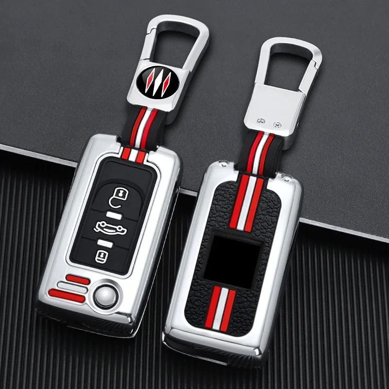 Zinc Alloy Car Key Case For Peugeot Partner Tepee 207 307 308 407 for Citroen C-Crosser C3 C4 Picasso Berlingo Accessories