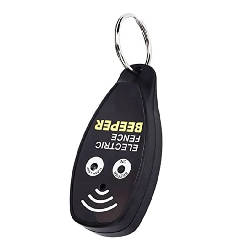 Fence Voltage Tester, Simple Red Light Electric Fence Beeper Weatherproof For Farm