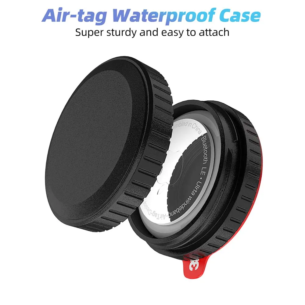 Protective Cover Case for AirtTag GPS Tracker IP68 Waterproof Shockproof Holder For Apple Airtag Case for Pet Wallet Bike Keys