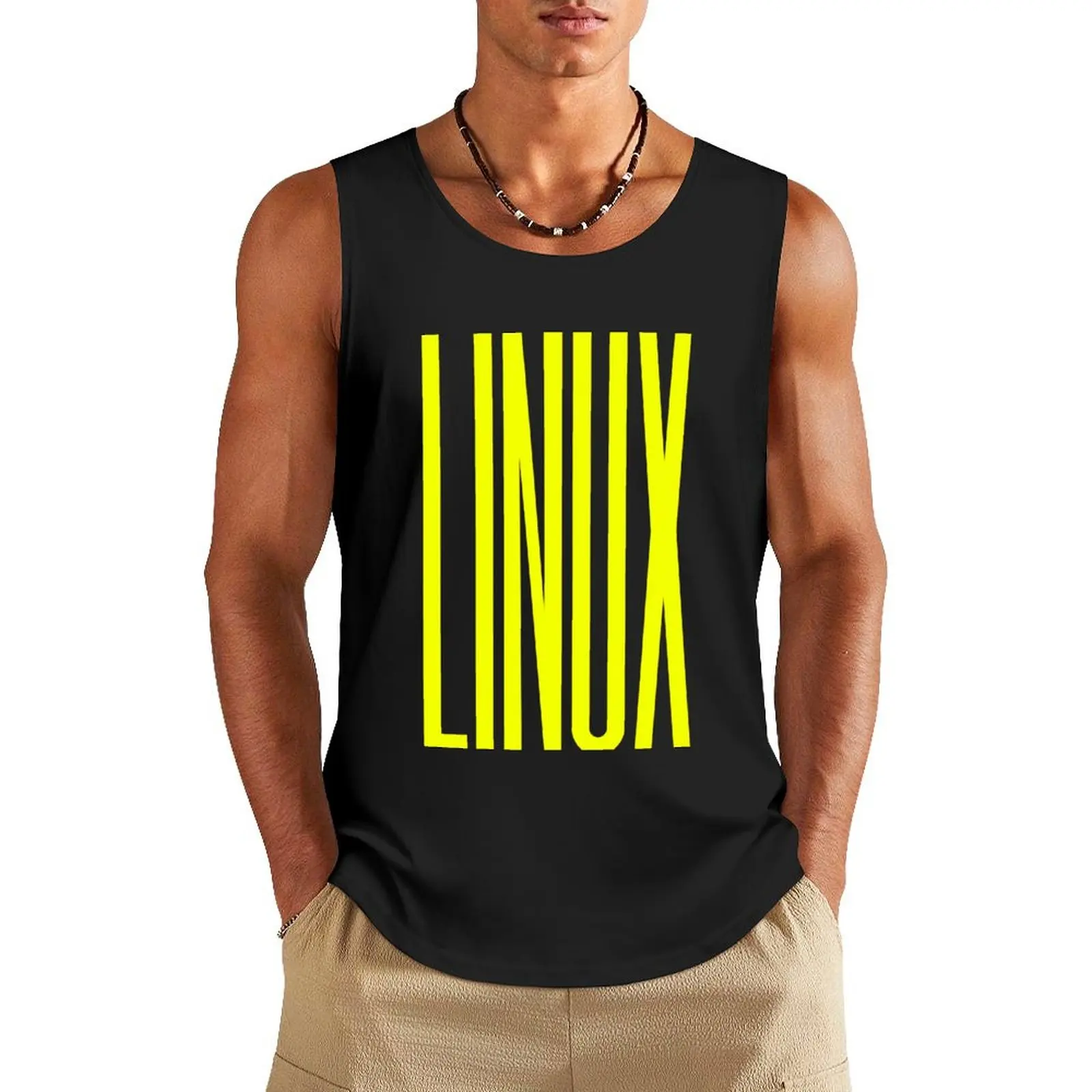 Xenia's Linux Tee Tank Top Japanese t-shirt anime top Bodybuilding clothing man