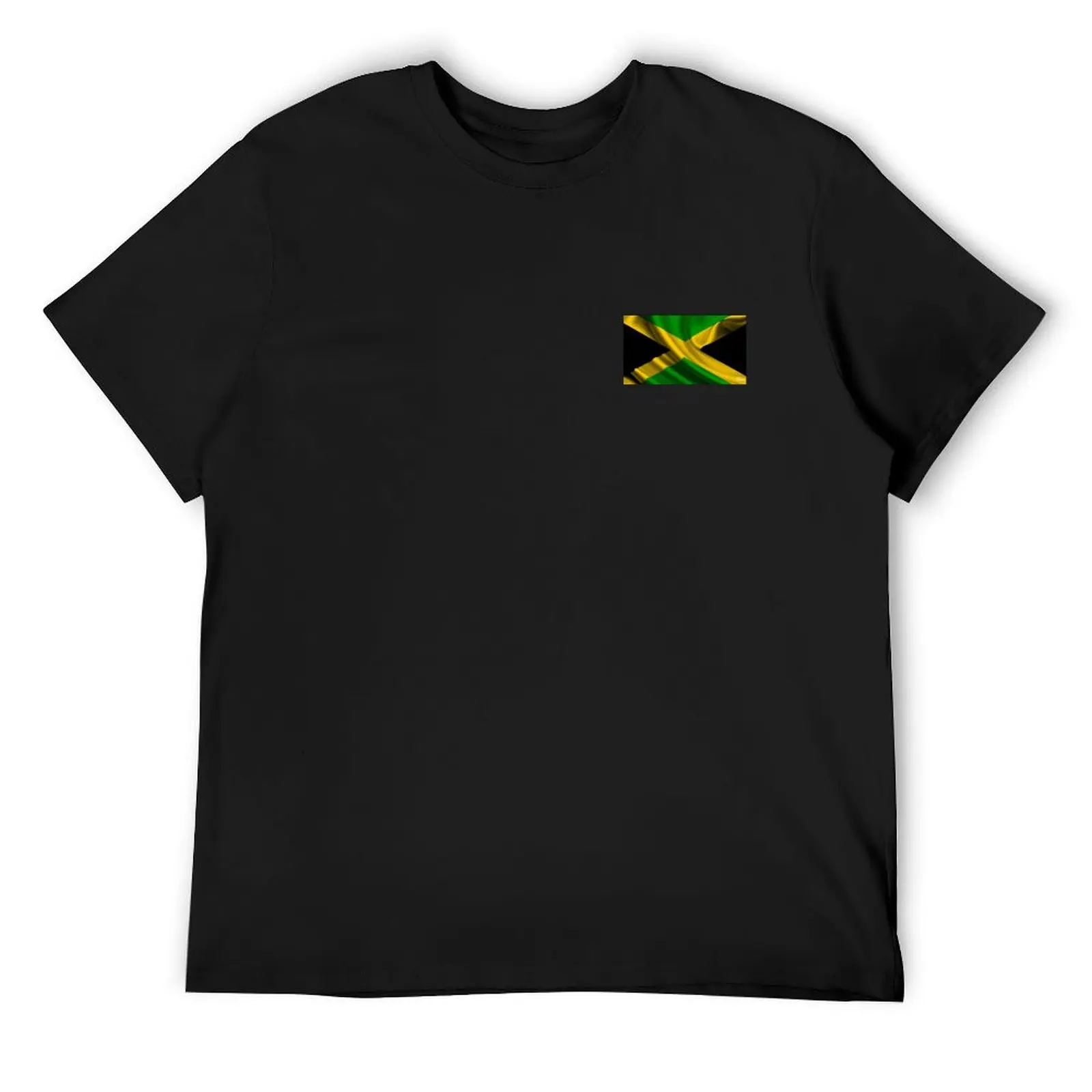 Jamaica flag T-Shirt oversizeds hippie clothes slim fit t shirts for men