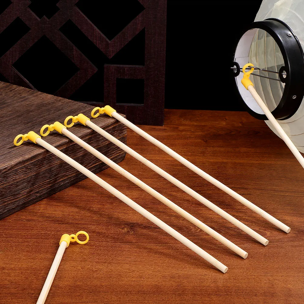

30 Pcs Handles Lightweight Kids Lanterns Poles Paper Sticks Replaceable Accessories DIY Supplies Festive Decorations