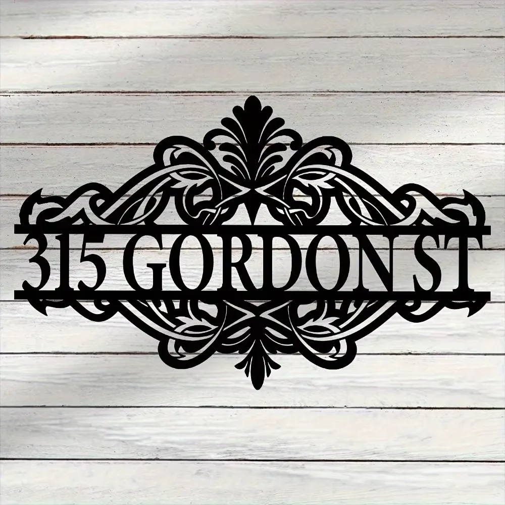

Exclusive Custom Metal Sign. Tailored Pattern Silhouette. Ideal for Home, Garden & Outdoor Decor as Gift.